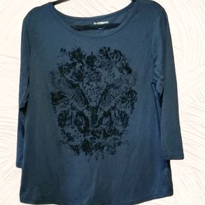 🔥3 for$9🔥RuffHewn 3/4 Sleeves XL Dark Gray Shirt